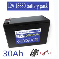 12V 30Ah lithium battery18650 Battery pack12.6V 3A charger,for Energy storage batteries, lighting, electric vehicles, outdoor