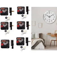 Silent Scan Movement Quartz Wall Clock Mechanism Sweep Watch Machinery Diy Clocks Shaft Length 13 17 22 MM Repairs Parts Kit
