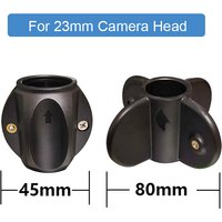45mm 80mm Bracket Skid For 23mm Camera Head, Inspection Video Drain Sewer Pipeline Industrial Endoscope Protective Accessory