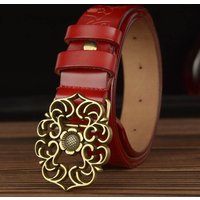 Ceintures en cuir pour femmes, grande taille disponible, mode dames, marque, largeur: 28mm longueur: 100-120cm