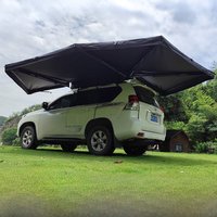 Outdoor Car Side Camping Tent SUV Vehicle Roof Canopy Sunshade Waterproof Camping Gear Portable Outdoor Shelter Freshman Cond...
