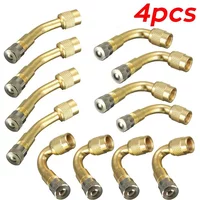 45 90 135 Degree Angle Tire Valve Extension Adapter Car Valve Stem Adapter for Car Truck Motorcycle Cycling Accessories