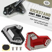 FOR Tiger 1200 Explorer XCX XRX XR XCA 2015 2016 2017 2018 2019 2020 2021 Kickstand Foot Side Stand Extension Pad Support Plate