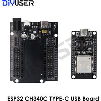 ESP32 Development Board TYPE-C USB CH340C WiFi+Bluetooth Ultra-Low Power Dual Core ESP32-DevKitC-32 ESP-WROOM-32 Expansion Board