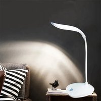 Foldable Table Lamp Led Desk Lamp Touch Bedside Reading Eye Protection Night Light USB Chargeable Bedside Reading Dimmer Lamps