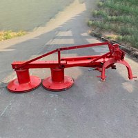 Factory Price Agricultural Mower Tractor 3-Point Mounted Driven 135cm 165cm Drum Grass Cutting Machine Fast Delivery Lawn Mower