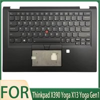 New Original For Notebook Thinkpad X390 Yoga X13 Yoga Gen1 Laptop Palmrest Case Keyboard US/EU/FR Version Upper Cover