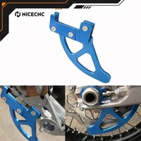 NICECNC Rear Brake Disc Guard Protector with Magura caliper For Husqvarna TE300 FE350 FE450 FE501 TE250 FE250 FX450 2018-2021