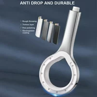 High Pressure Handheld Shower Head Massage Water Saving Spray Nozzle Ultra Light Simple Fashion Universal Bathroom Shower