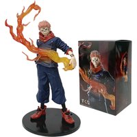 Anime 21cm Jujutsu Kaisen Figure Itadori Yuji Action Figure Model PVC Doll Toy Surrounding Collection Desktop Accessories Gift