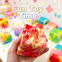 8PCS Simulated Cheese Squishy Toy, Jumbo Creative Slow Rising Cheese Block, Stress Toy Relief Anxiety Fidget Stress Gift