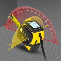 5 In 1 Laser Rangefinder Infrared Measure Tape High-precision Intelligent Electronic Ruler Cross Line Measuring Instrument Tools