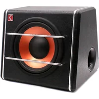 12V Car Mounted Audio System Modified Speaker Trapezoidal Overweight Car Subwoofer 10 Inches