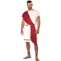 Antike griechische Mythologie Mann Toga Halloween Gott Robe Cosplay Kostüm Rom Spartanischer Krieger Kostüm