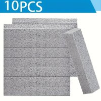 10Pcs Multi-Purpose Pumice Cleaning Stick, Heavy Duty Pumice Scrubber Pad for Toilet Bowl, Bathtub, Sink, Grill Household Stain