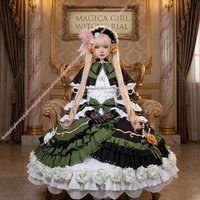 Magical Girl Witch Trial Cosplay Costume For Hanna Tono From Anime Series Magical Girl Witch Trial Official Game Inspired Lolita
