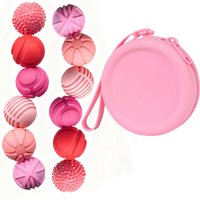 Magnetic Stress Relief Balls Educational Silicone Sensory Toy with Textured Surface for Stress Relief And Cognitive Development