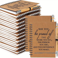 {NN72} Christian Prayer Spiral Notebooks Bulk With Pens Small Notepads Inspirational Gifts For Church Members Office School