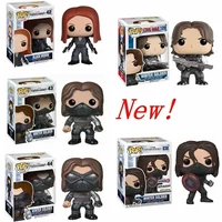 FUNKO POP Captain America Winter Soldier in Mask #42 43# 44# #129 #838 Action Figure Model Toys For Birthday Gift