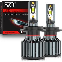 30000LM H7 H1 H4 LED H8 H11 9005 HB3 9006 HB4 9012 Hir2 9008 H13 Canbus Led Bulb 3570 CSP Automobile Headlight Turbo Fog Lamp
