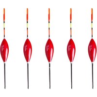 5pcs Ice Fishing Floats Superfine Workmanship Freshwater Floaters Bobber Float Short Crucian Carp Dual-purpose Rock/Ice Fishing