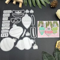 Valentine's Day Colored Lights Decorate Mold Metal Cutting Dies Stencil For DIY Scrapbooking Album Paper Cards Decorative Crafts