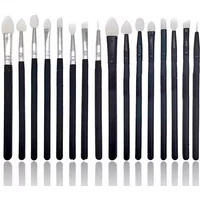 brochas maquillaje Silicone Eyeshadow Lip Applicator Makeup Brushes Eyeliner Lip Brush Professional Eye Shadow Cosmetic Tools