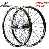 mountain bike wheelset 24 inches 520mm MTB Aluminum alloy Disc Brake front 2 rear Bearings 7-12speed QR teenagers Bicycle Wheel