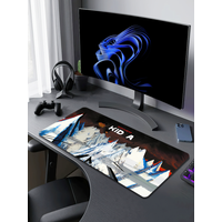 Band R-Radio-headES OK Computer Mouse Pad Non-slip Thickened MousePad Student Gaming Cushion Large Writing Lockedge Office