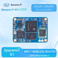 Banana Pi BPI-CM6 SpacemiT K1 Octa-Core 64-bit RISC-V AI Compute Module, 4GB LPDDR4 16GB eMMC, Embedded Industrial Control Board