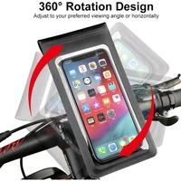AliExpress NONE Bicycle Waterproof Phone Rotate Stands for Case Touch Screen Bike Handlebar Phone Holder for Motorcycle Rearview Mirror Stands