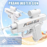 Funny Two-Way Water Gun Prank Water Gun Toy Stress Relief Small Pistol Game Outdoor Indoor Adult Child Interaction Shoot Gift