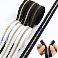 3# 5# 1-10M Sewing Zippers Tapes By The Meter Bag Shoes Nylon Zipper Decorative Roll Coil Zips Repair Kit DIY Sew Accessories