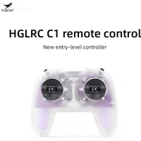 HGLRC C1 Remote Controller Built-in 500mW ELRS 2.4G TX Module with Dongle for RC Airplane FPV Drone Beginner Pilot
