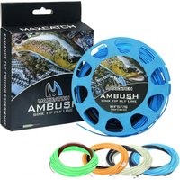 MAXIMUMCATCH 4-8WT 80-100FT WF Floating Fly Line with Sinking Tip 3ips/6ips Double Color Fly Fishing Line for Trout Salmon Bass