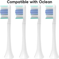 Compatible with Oclean Electric Toothbrush Replacement Brush Heads, Toothbrush Head for Spark/Flow/X/Z1/X Pro/F1/One/Air2/SE