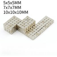 5x5x5MM 7x7x7MM Cube-shaped Magnet Rectangular DIY Cubic Refrigerator Magnet Used Repeatedly Fridge Magnet Versatile Application