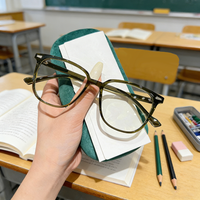 Transparent Computer Glasses Frame Women Men Anti Blue Light Square Eyewear Blocking Glasses Optical Spectacle Eyeglasses