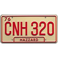 Dukes of Hazzard | Georgia CNH 320 Metal Stamped Tin Sign