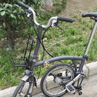 Aluminum Alloy Pig Nose Front Rack For Folding Bike Modification Accessories Compatible With Strap For Brompton Folding Bicycle