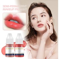 AIMOOSI 3ml Tattoo Ink Permanent Microblading Paint Inks Pigment Semi Makeup Eyebrows Lips Tint Consumables Tattoo Supplies