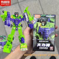 Hot Blokees Devastator Transformers Starry Edition Vol.3 Devastator Optimus Prime Megatron Bumblebee Armored Robot Blind Box Toy