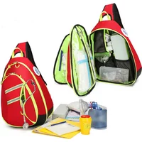First Aid Kits Emergency Medicine Sling Crossbody Backpack Men Doctor Nurse Shoulder Chest Bags for Travel Cycling