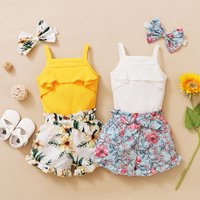 Robe licou en dentelle pour bébé fille, imprimé floral, costume d'objectifs, ce tissu