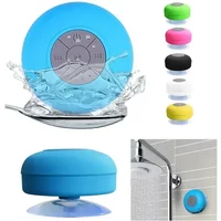 Portable Wireless Bluetooth Speaker Audio Waterproof Easy-Access Control Buttons Music Player for Office Car Home Shower Speaker