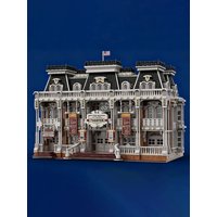 6610 PCS Town Square Theater Modular Building Blocks Model Street View Educational Toy Gift For Adults Decoration Model Toys
