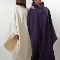 Fashion Good Quality Indio Cloak Hoodie Blanket Solid Color Cloak top Punk Loose With Hat Male Tops UNISEX