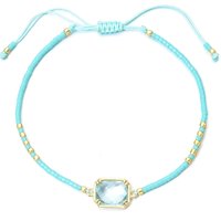 New Bohemia Women String Bracelet Handmade Seed Beads Braclet Glass Crystal Beads Bijoux Femme Adjustable Simple Pulseras Gift