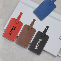 Custom name faux leather passport and luggage tag set, luggage tags, laser leather luggage tags, personalized luggage tags