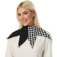 Buffoon Collar Baroque Jester Neck Collar Adult Halloween Carnival Party Costume Accessory